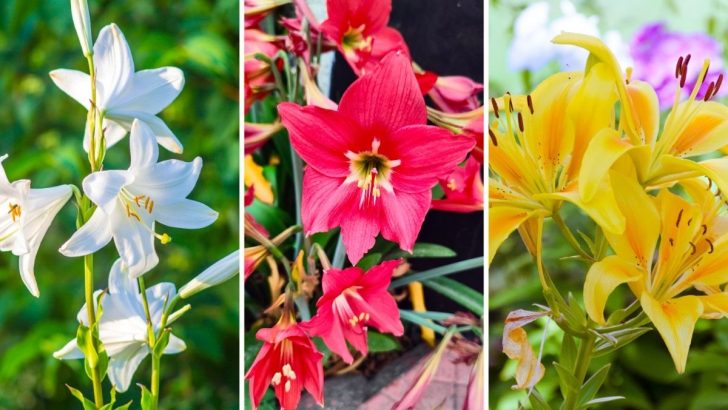 5 Types of Lilies Each with Its Own Unique Meaning