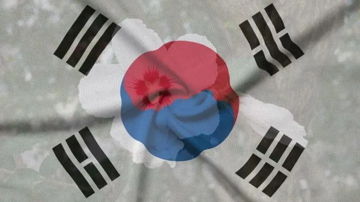 National Flower Of Korea: Blooms Of Hibiscus Syriacus