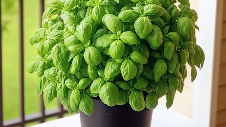 Grow a Giant Basil Bush in a Pot with These Simple Steps