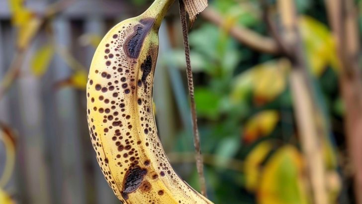 Here’s What Happens When You Hang an Overripe Banana in Your Garden