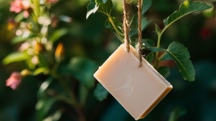 Here’s Why You Should Hang a Bar of Soap in Your Garden