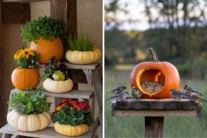 Creative Uses for Leftover Pumpkins and Gourds in Your Garden