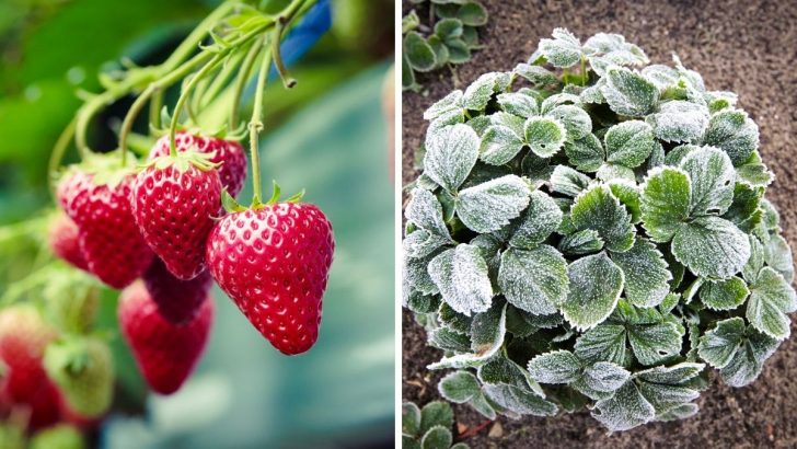 Protect Strawberry Plants From Winter Cold in Pots or in the Ground