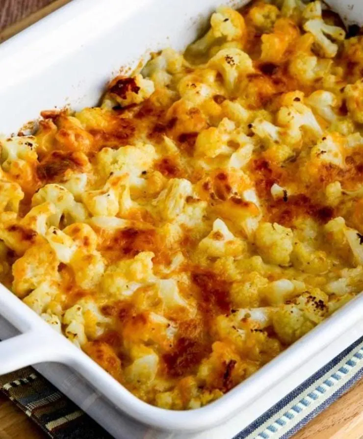 Cheesy cauliflower bake ... was so good I almost thought it was Mac and  cheese : r/ketorecipes