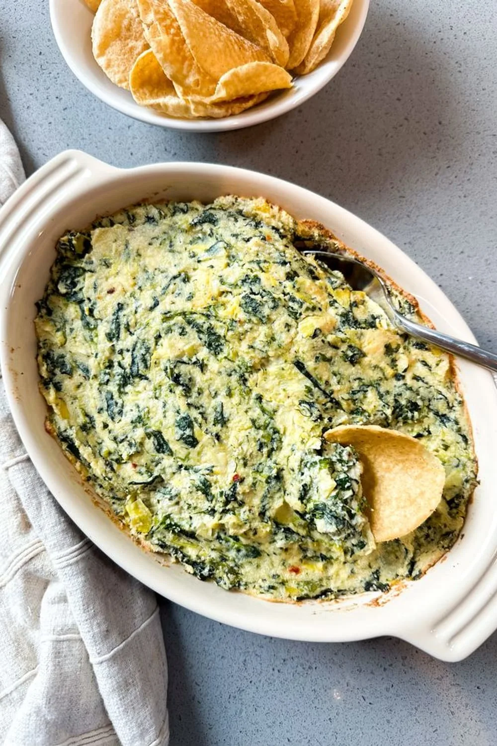 DAIRY-FREE SPINACH u0026amp; ARTICHOKE DIP