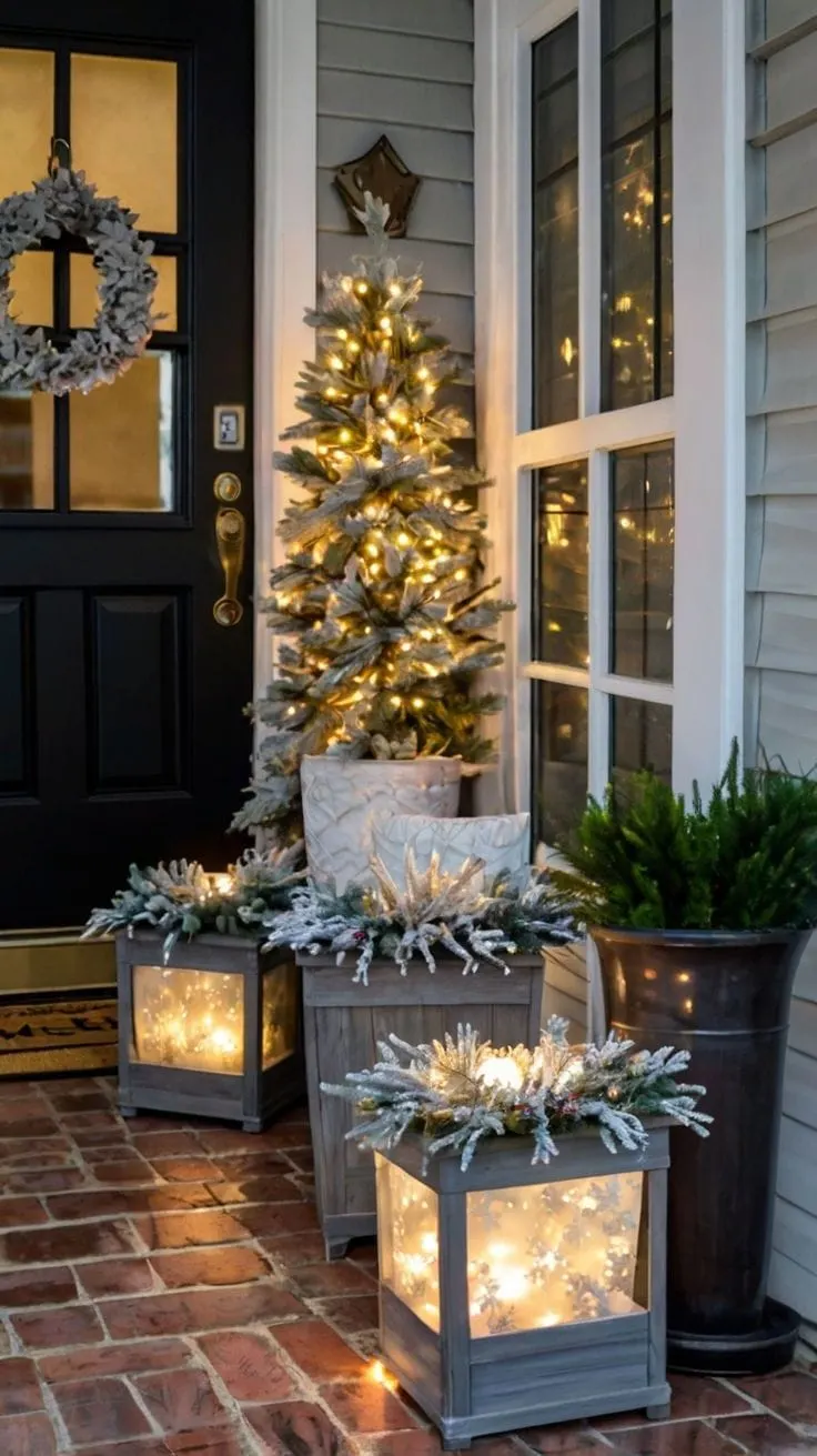 Elegant Christmas Porch Decor Ideas for a Classic Holiday Touch