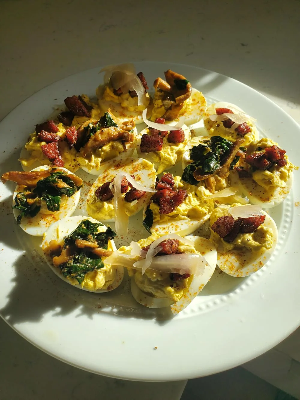 Old Bay Deviled Eggs with a Twist : r/cookingtonight