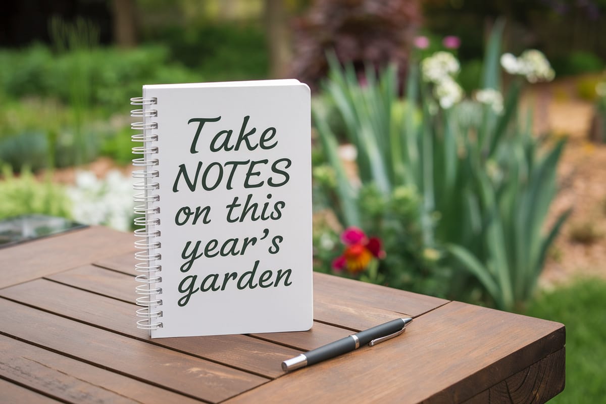 Take Notes on This Year’s Garden