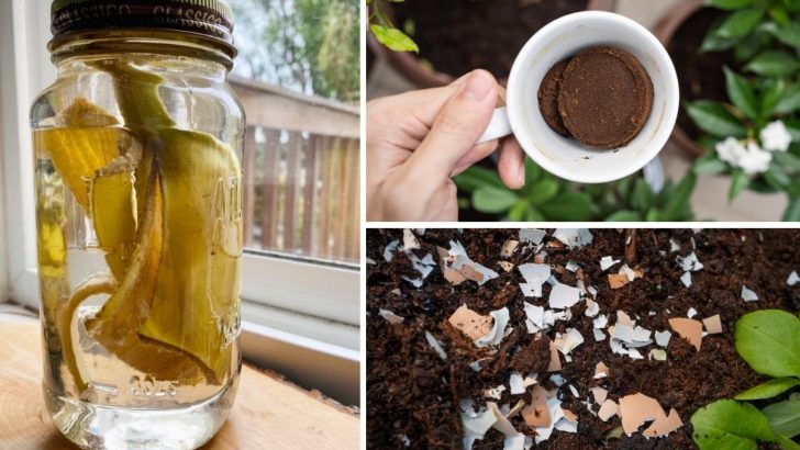 6 DIY Natural Fertilizers Using Ingredients from Your Kitchen