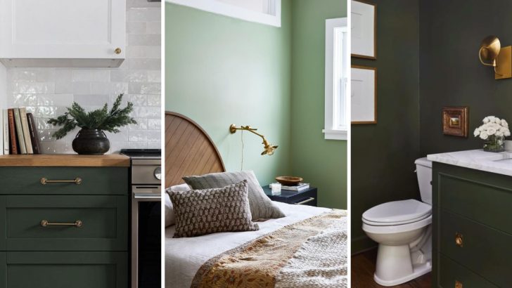 Achieve the Moody Look with These 11 Designer-Approved Dark Green Paint Colors