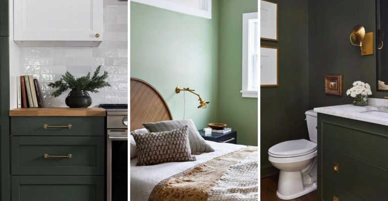 Achieve the Moody Look with These 11 Designer-Approved Dark Green Paint Colors