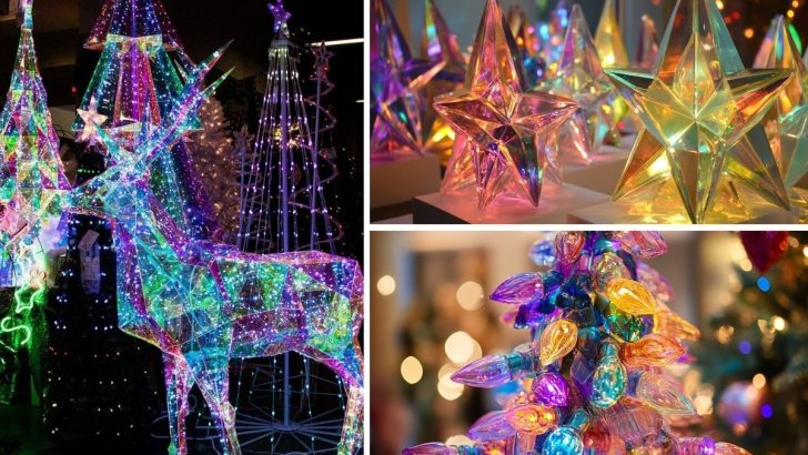 Add Color and Glow to Your Holidays with 7 Prismatic Christmas Decor Picks