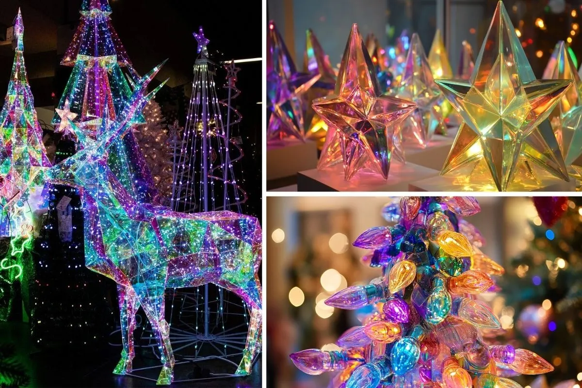 Add Color and Glow to Your Holidays with 7 Prismatic Christmas Decor Picks