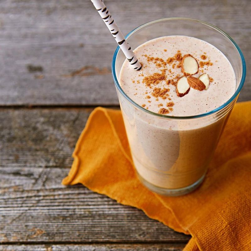 Almond Butter and Banana Smoothie