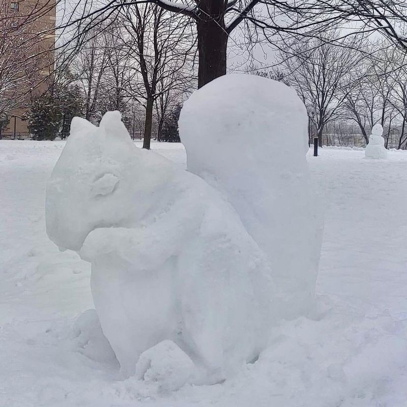 Annual Snow Sculpture Contest