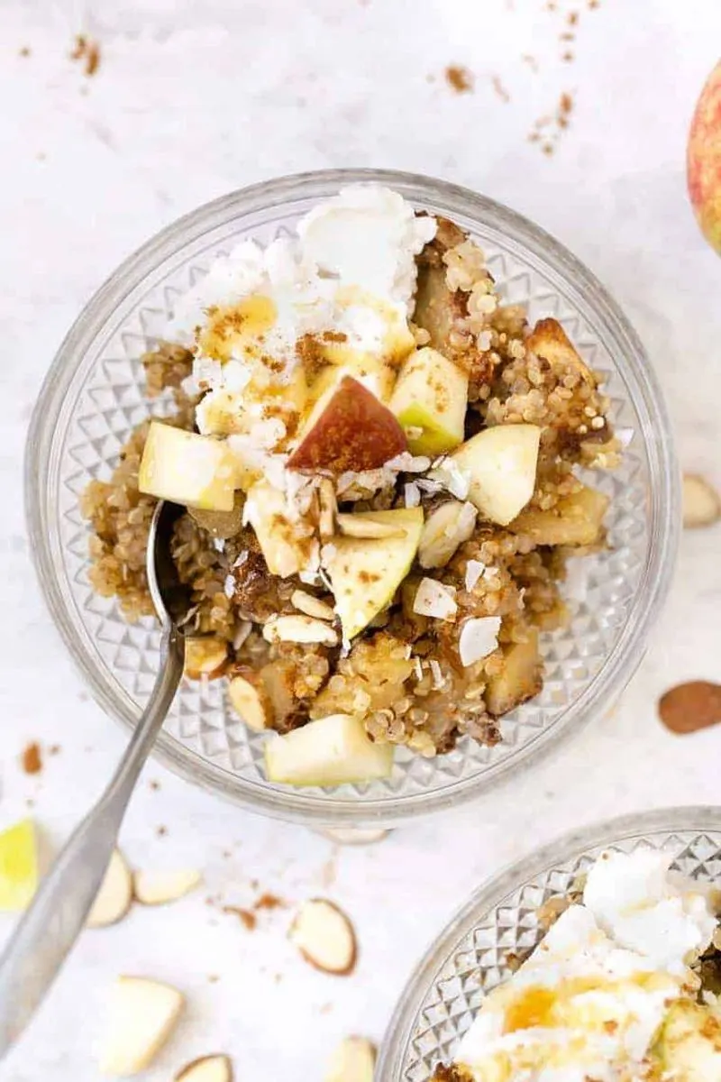 Apple Cinnamon Quinoa Bowl