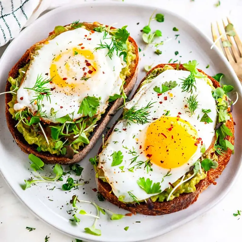 Avocado Toast with Poached Egg