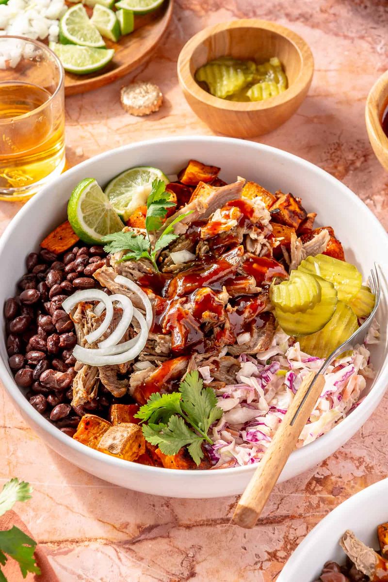 BBQ Pulled Pork Bowl