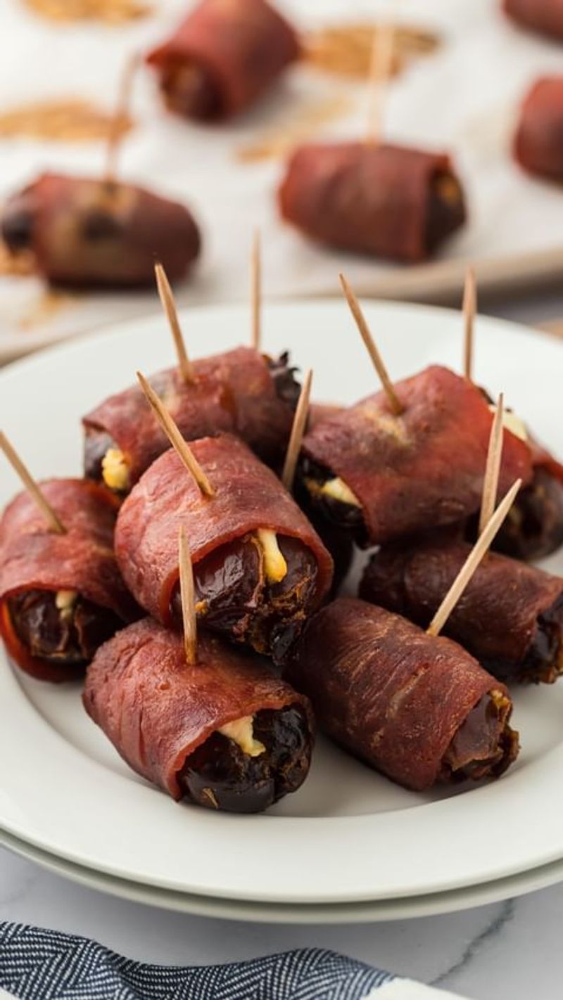 Bacon-Wrapped Dates