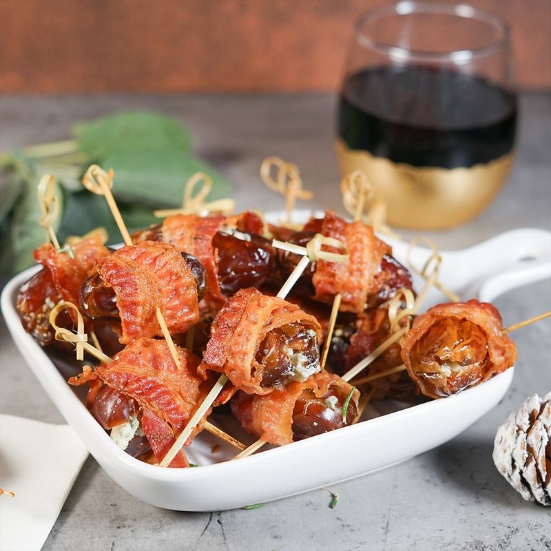 Bacon-Wrapped Dates