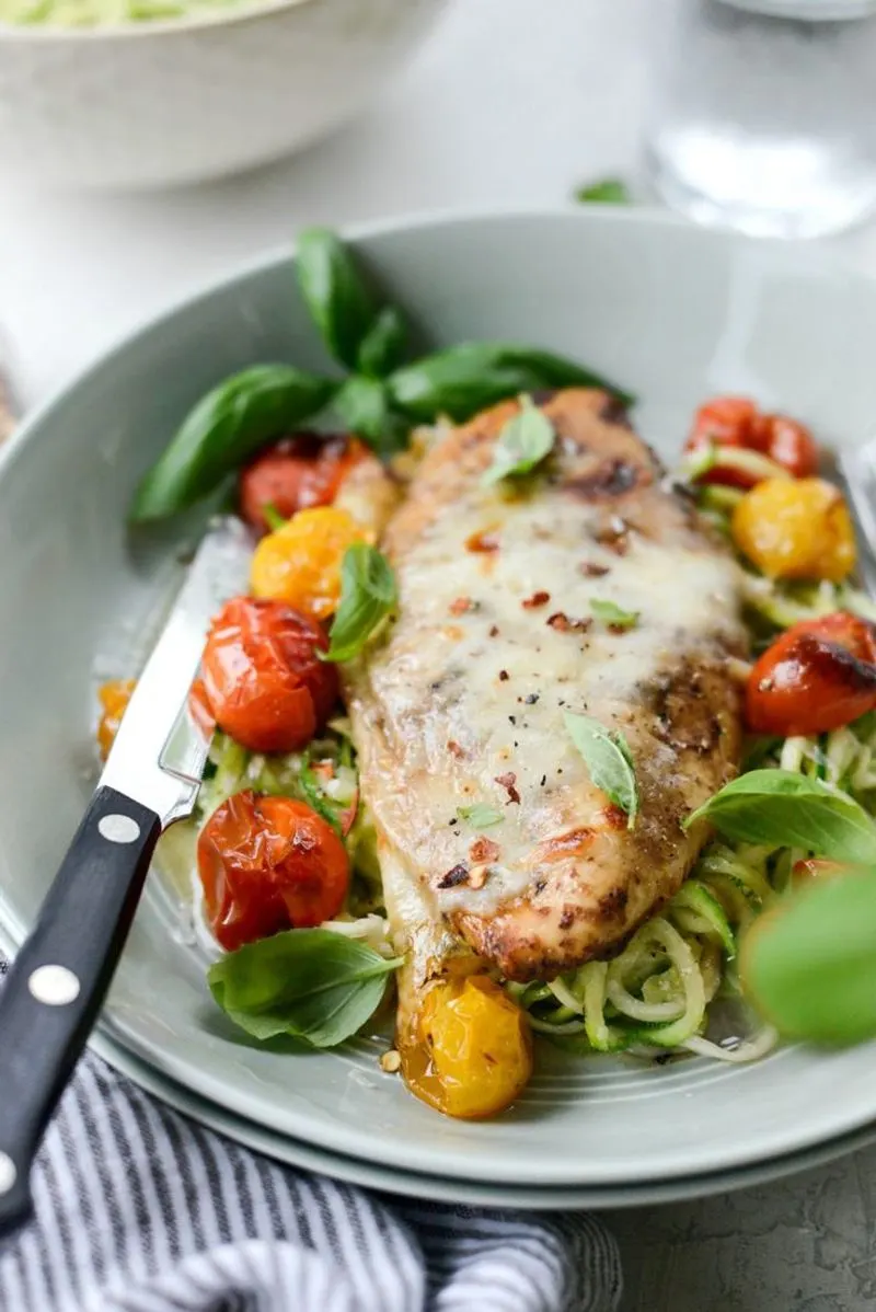 Balsamic Chicken with Cherry Tomatoes