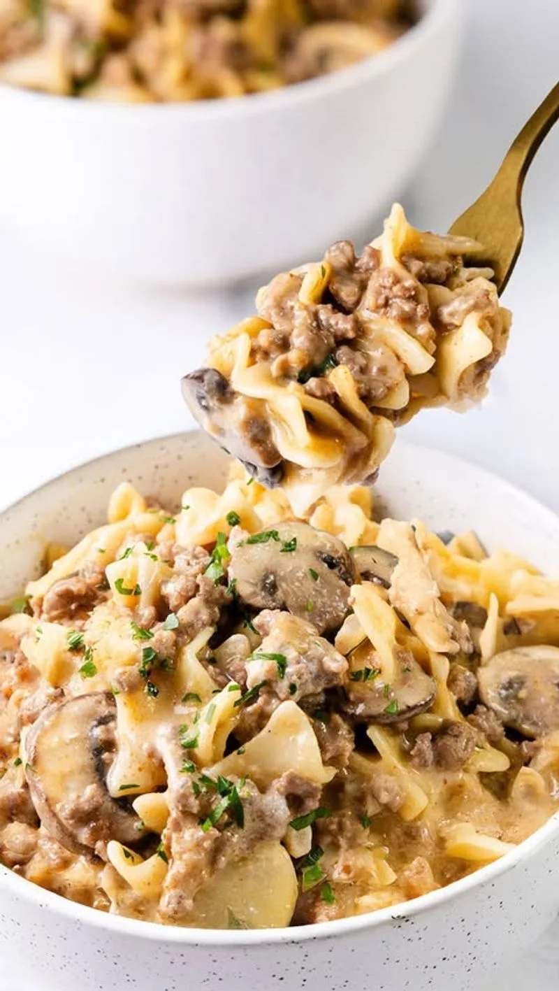 Beef Stroganoff