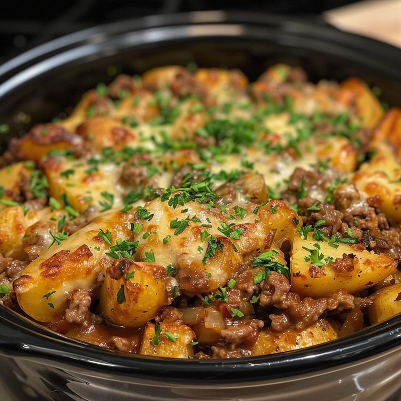 Beef and Potato Casserole