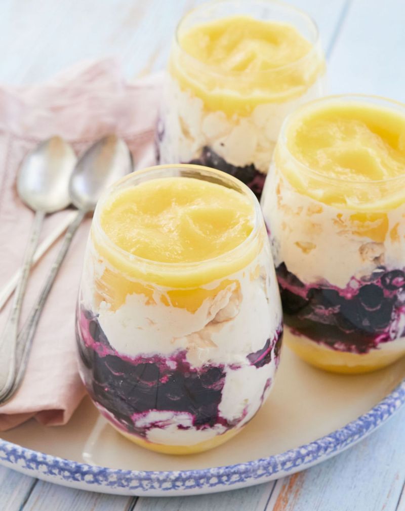 Blueberry Lemon Parfait