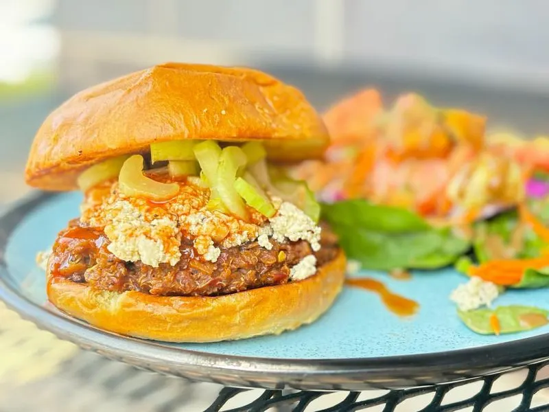 Buffalo Cauliflower Sandwich