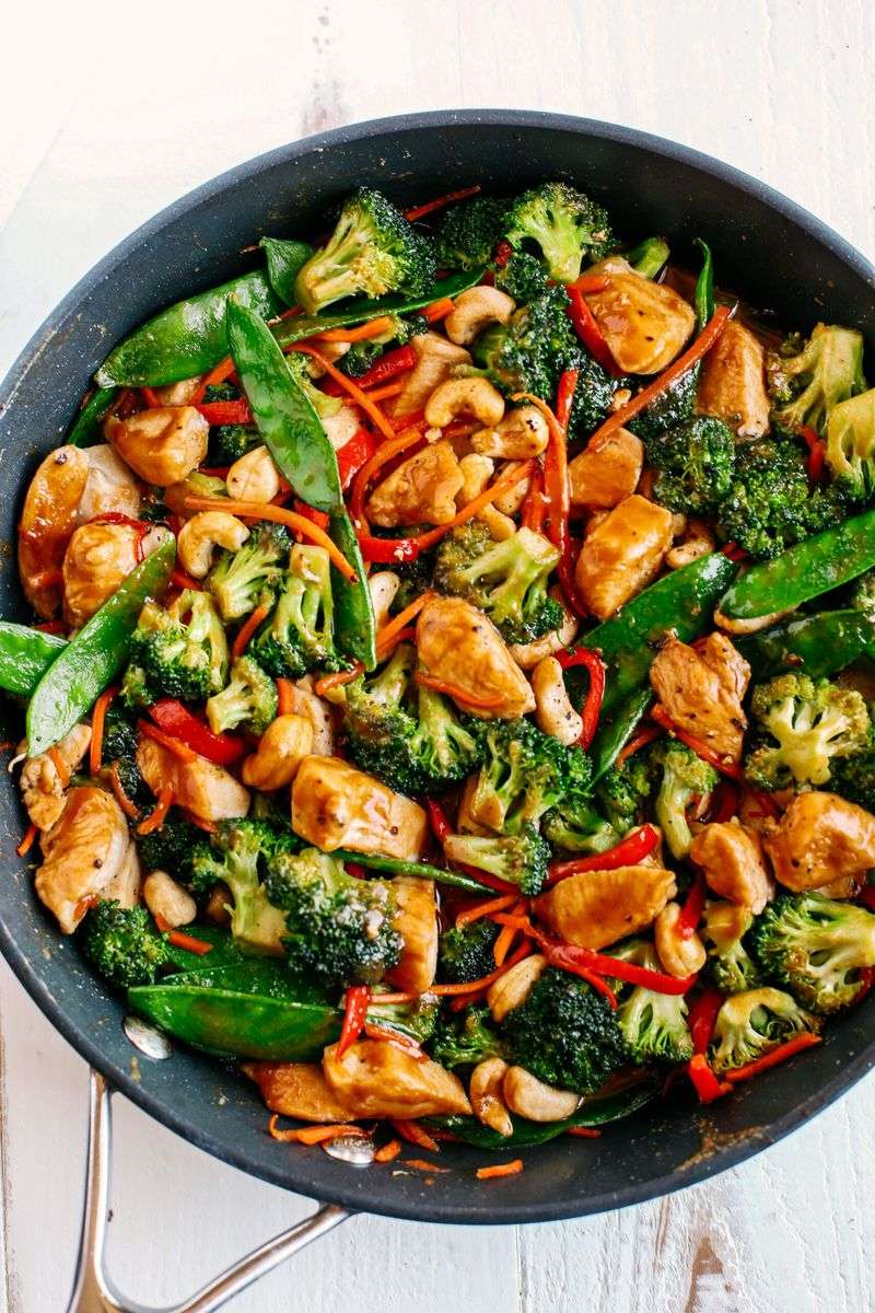 Cashew Chicken Stir-Fry