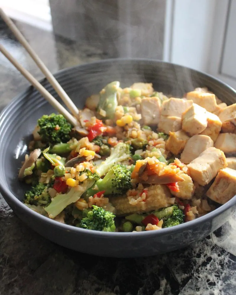 Cauliflower Rice Stir-Fry