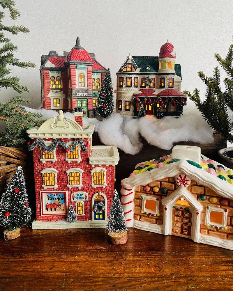 Ceramic Christmas Village