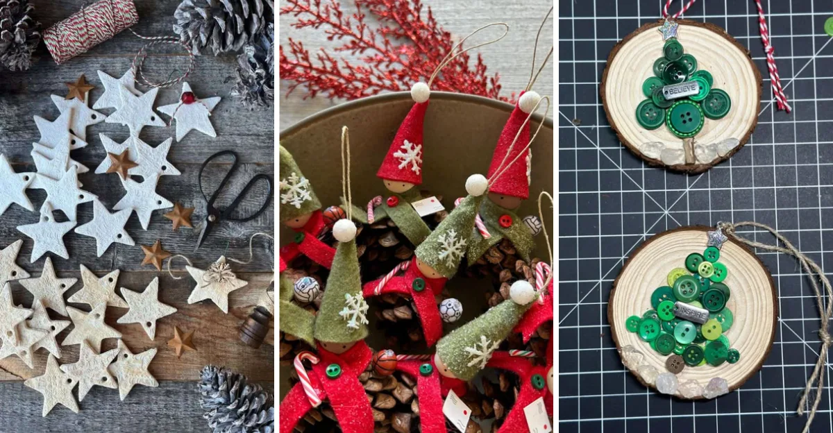 Charming Homemade Ornaments to Give Your Christmas Tree Unique Personality