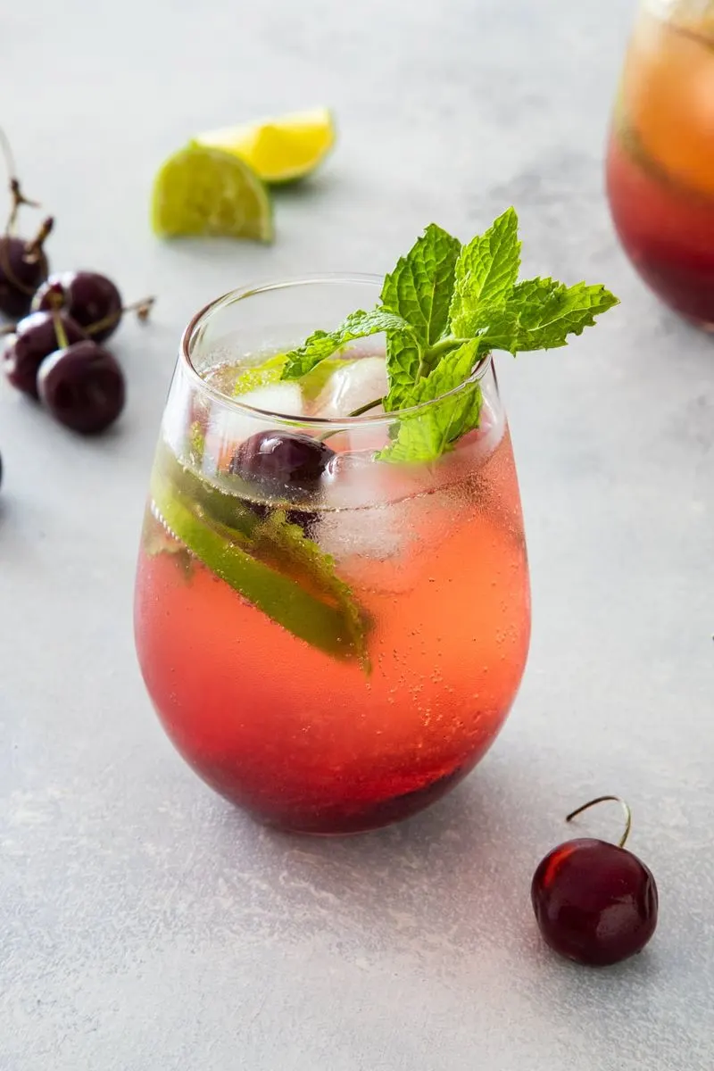 Cherry Mint Margarita