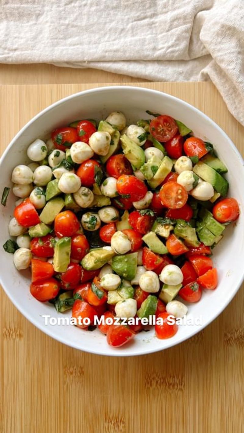 Cherry Tomato and Mozzarella Salad