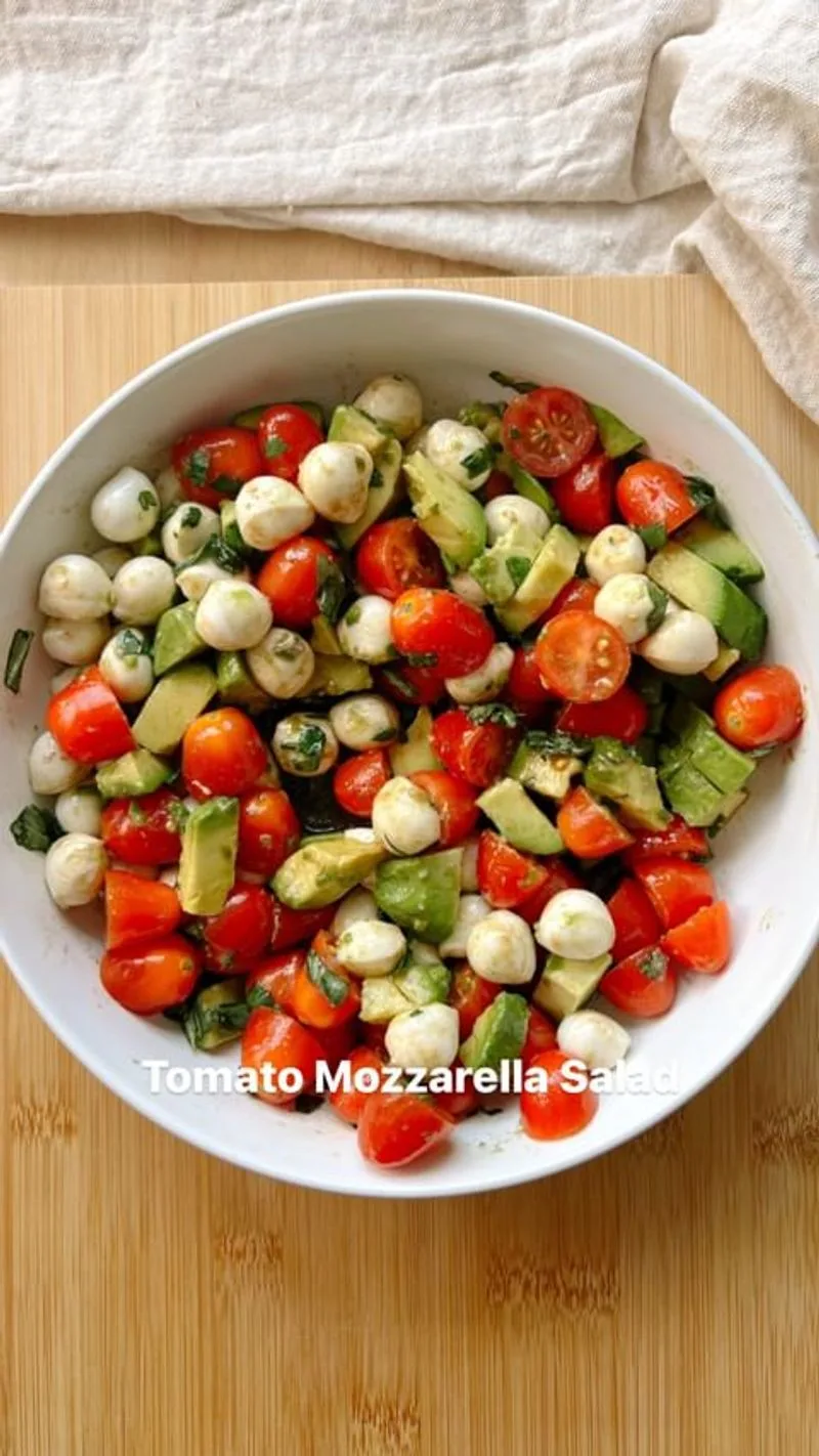 Cherry Tomato and Mozzarella Salad