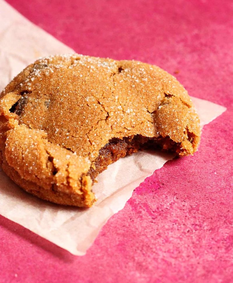 Chewy Ginger Molasses Cookies