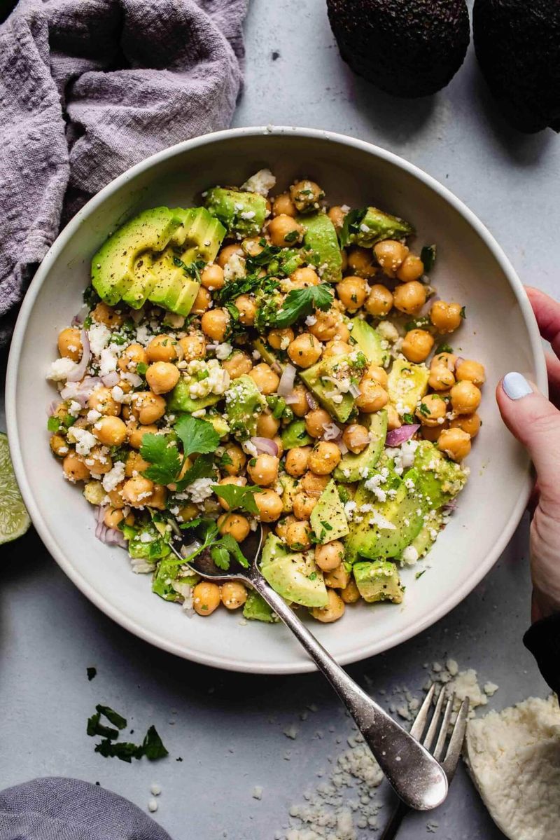 Chickpea and Avocado Salad