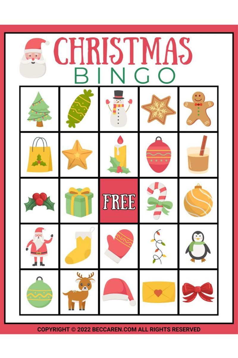 Christmas Bingo