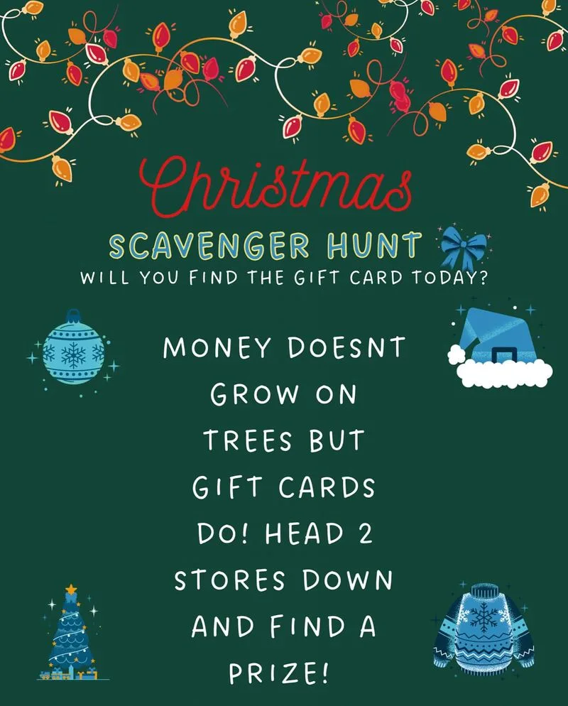 Christmas Scavenger Hunt