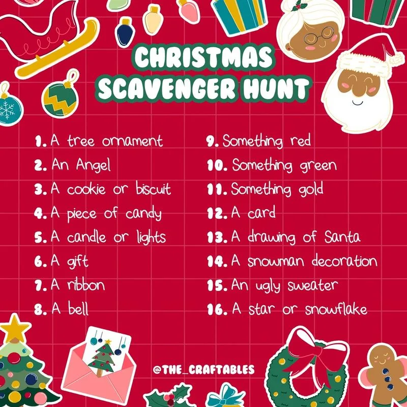 Christmas Scavenger Hunt