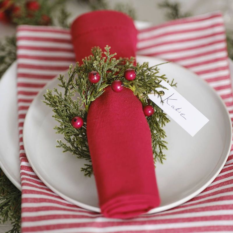 Christmas Tree Napkin Rings