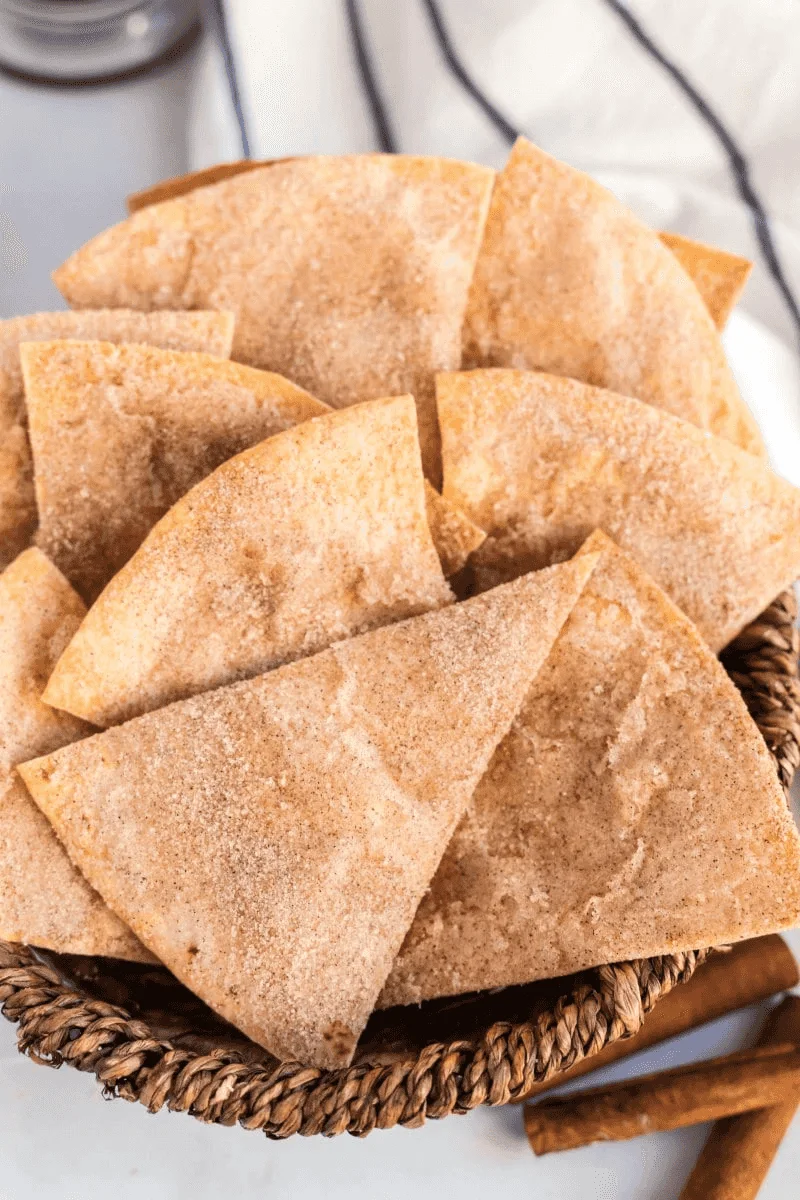 Cinnamon Sugar Tortilla Chips