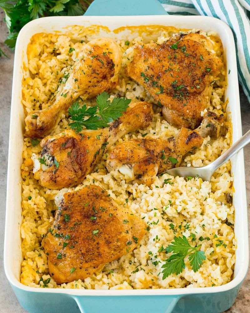 Classic Chicken and Rice Casserole