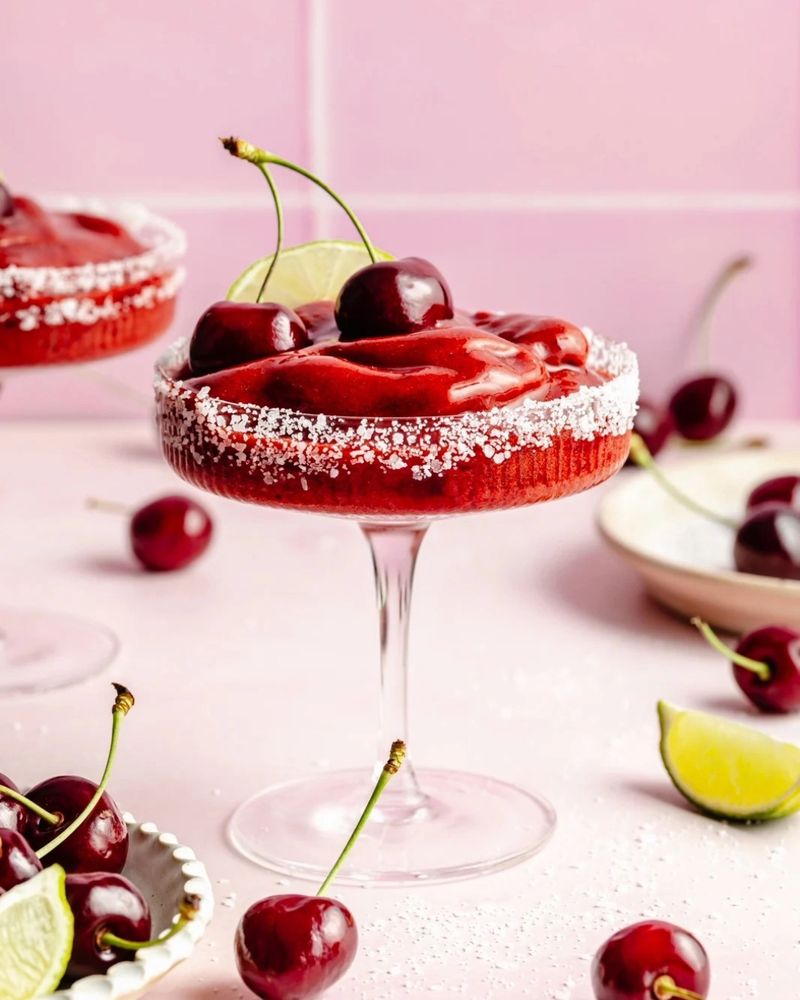 Classic Frozen Cherry Margarita