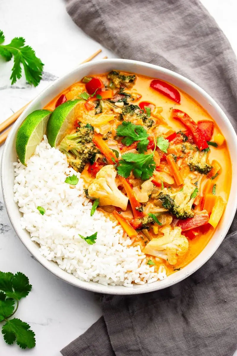 Coconut Curry with Vegetables