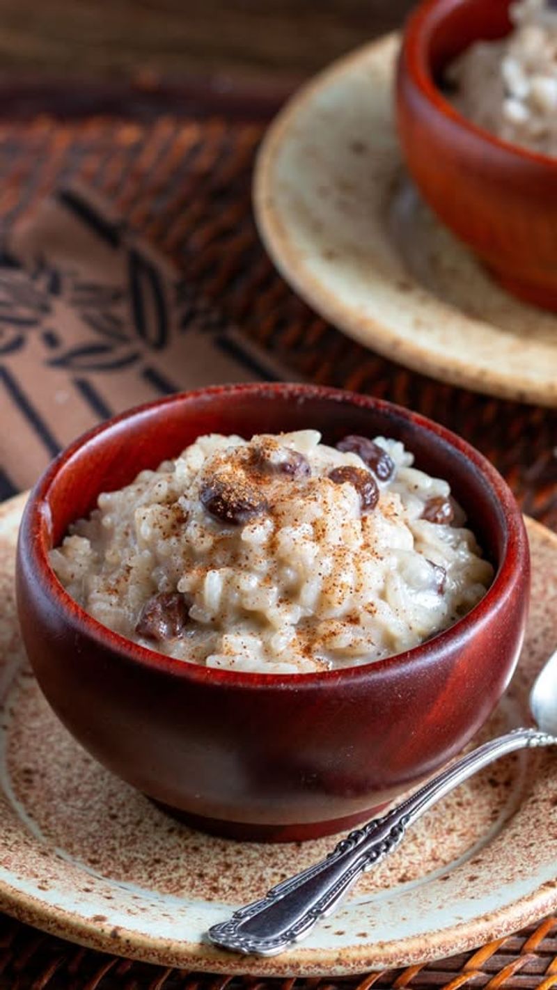 Coconut Milk Rice Pudding