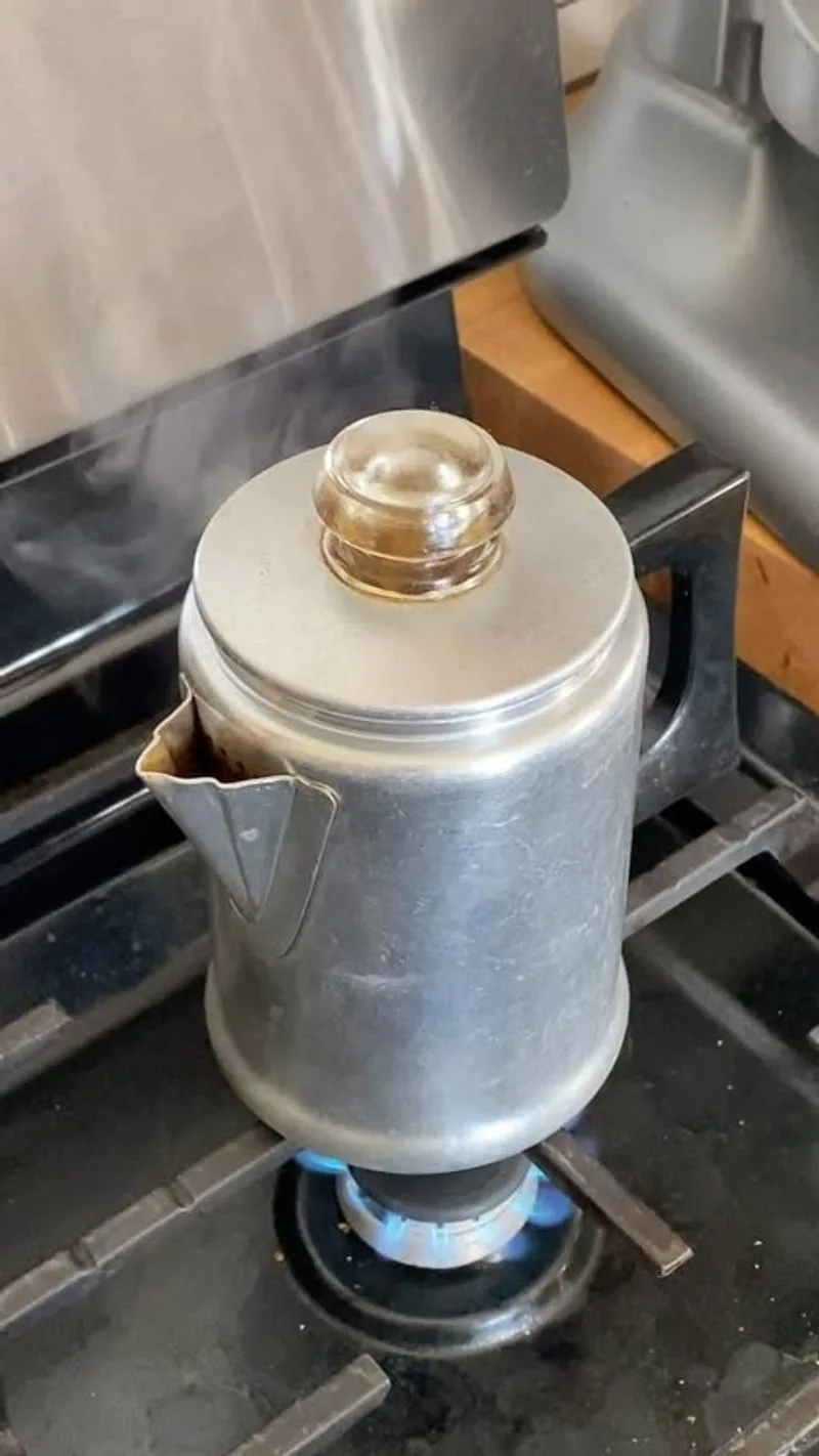 Coffee Percolator Gurgling