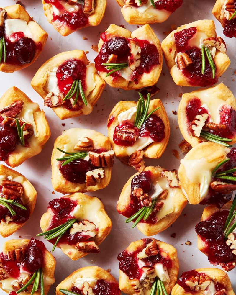 Cranberry Brie Bites