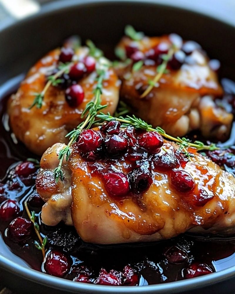 Cranberry Glazed Chicken